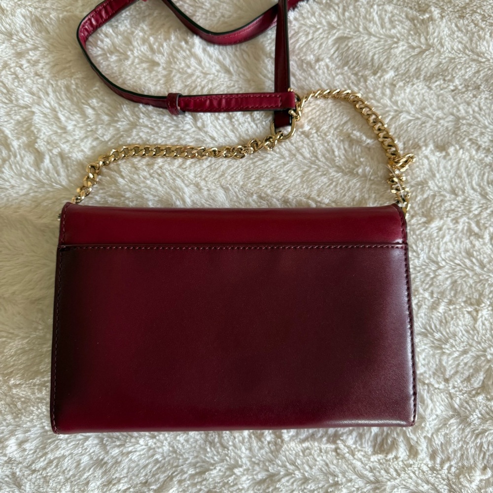 ⭐️Michael Kors Burgundy crossbody chain Bag - Picture 6 of 6